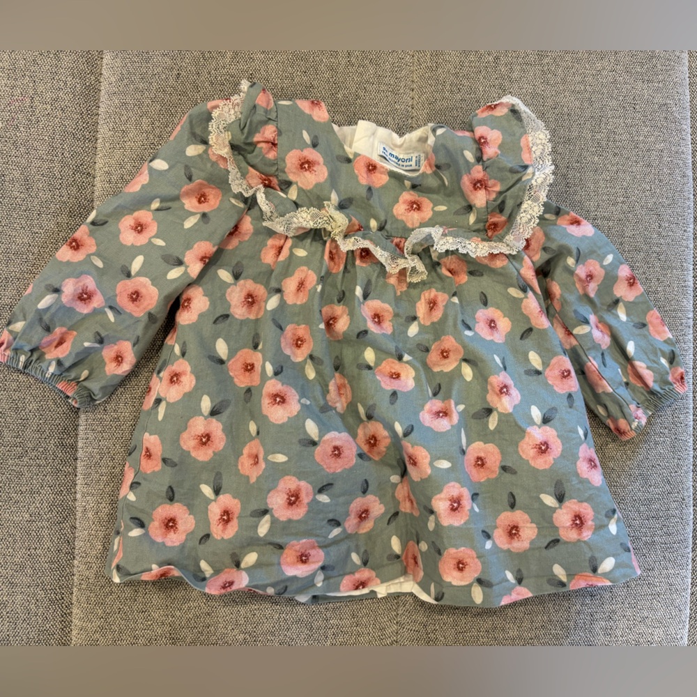 Mayoral dress- EUC. 9m